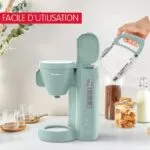 Cafetière Filtre MOULINEX Eucalyptus-Jusqu’à 12-15 tasses-1.25L-1000W- FG2M1310 – آلة قهوة مولينكس 1.25 لتر 1000 واط FG2M1310