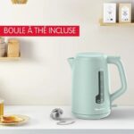 Bouilloire MOULINEX Morning 1.7L -Eucalyptus BY2M1310 – غلاية ماء كهربائية مولينكس 1.7 لتر BY2M1310