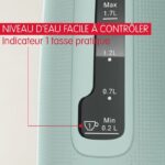 Bouilloire MOULINEX Morning 1.7L -Eucalyptus BY2M1310 – غلاية ماء كهربائية مولينكس 1.7 لتر BY2M1310