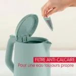 Bouilloire MOULINEX Morning 1.7L -Eucalyptus BY2M1310 – غلاية ماء كهربائية مولينكس 1.7 لتر BY2M1310