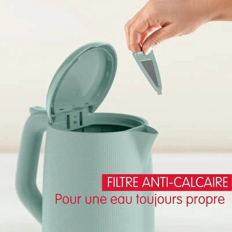 Bouilloire MOULINEX Morning 1.7L -Eucalyptus BY2M1310