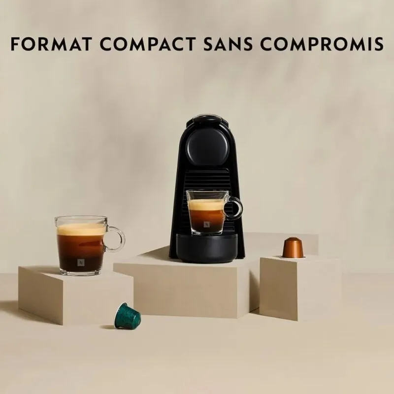 Nespresso De'Longhi Machine à Café Essenza Mini Noir, 19 Bars  EN85.B noir