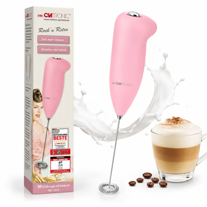 Mousseur à Lait inox Clatronic MS 3089