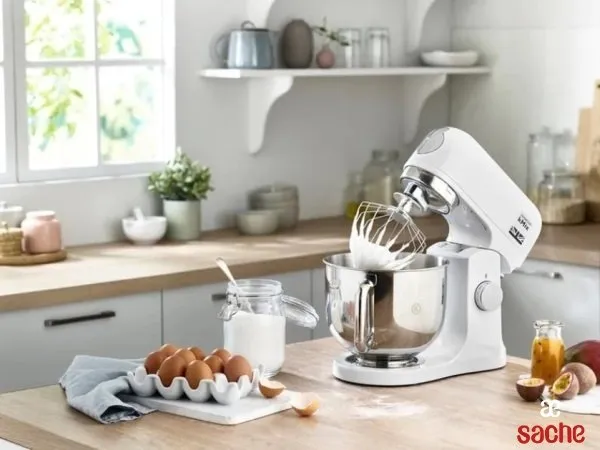 Robot pâtissier Kenwood kMix– 1000 W, Bol 5 L, KMX750AW