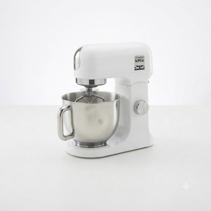 Robot pâtissier Kenwood kMix– 1000 W, Bol 5 L, KMX750AW