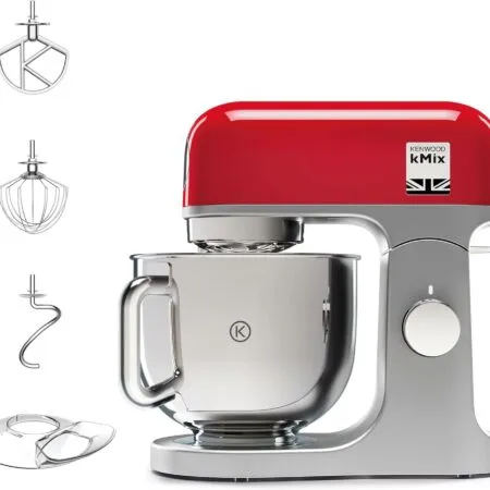 Robot pâtissier KENWOOD 1000 W - 5 L-KENWOOD KMX750RD rouge