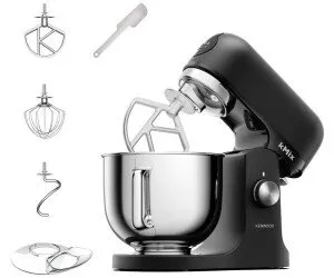 Robot Pétrin Professionnel 1000W Bol 5L Et Fonctions Planetaires kMix Kenwood KMX751ABK noir