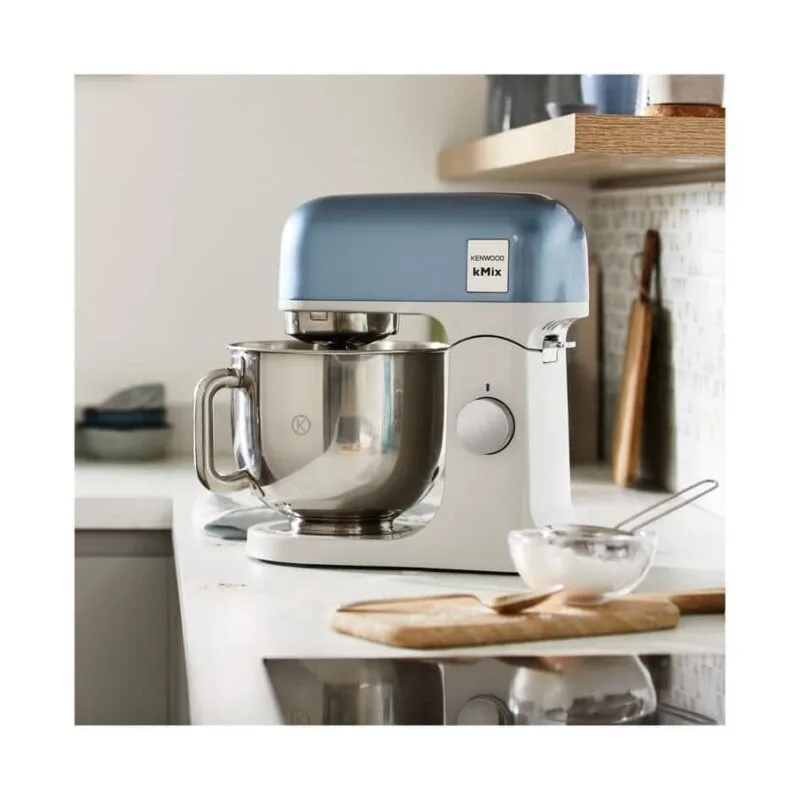 Robet pâtisserie Kenwood kmix édition 1000W bol 5L KMX760BL bleu minéral