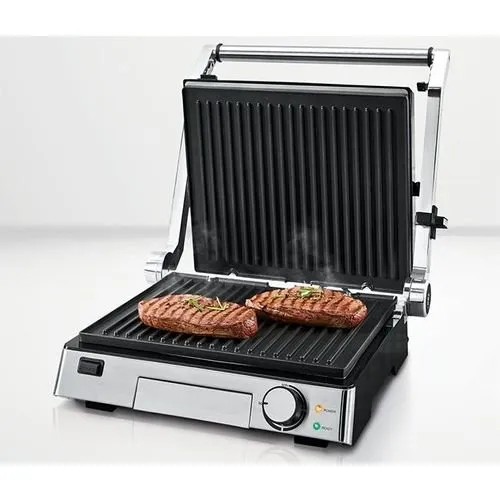 Panineuse et Grill 2 en 1 inox 2000W SilverCrest HRG1016