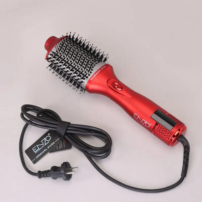 Brosse chauffante Sèche cheveux multifonctionnel 1500W ENZO EN-4124
