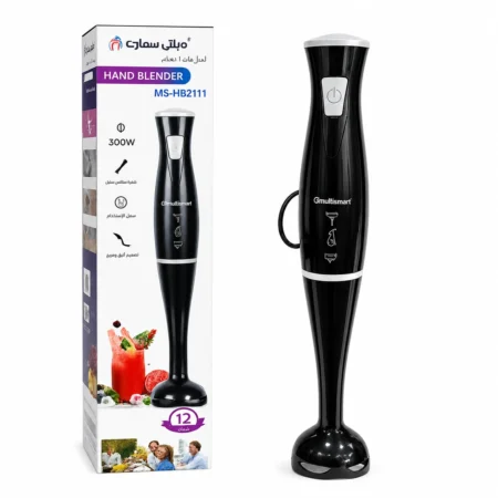 Mixeur 300W Multismart MS-HB2111 Noir