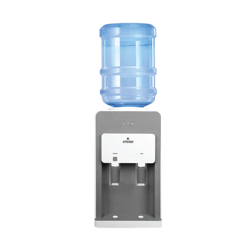 Distributeur d’eau CRISTOR Sur Table R600a Blanc et Gris 20 L - PK-KDE-F15EG