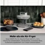 Friteuse sans huile Ninja Crispi Pro 7-en-1 AS101EULG – قلاية هوائية نينجا AS101EULG