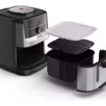 Friteuse Sans Huile 5L Ultra Silencieuse Avec Technologie Silence And Smart Assist Easy Fry Silence Moulinex EZ572DF0 – قلاية هوائية مولينكس 5 لتر EZ572DF0