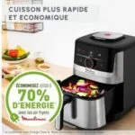 Friteuse Sans Huile 5L Ultra Silencieuse Avec Technologie Silence And Smart Assist Easy Fry Silence Moulinex EZ572DF0 – قلاية هوائية مولينكس 5 لتر EZ572DF0