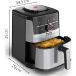 Friteuse Sans Huile 5L Ultra Silencieuse Avec Technologie Silence And Smart Assist Easy Fry Silence Moulinex EZ572DF0 – قلاية هوائية مولينكس 5 لتر EZ572DF0