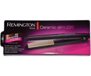 Lisseur Cheveux Slim 220°C Avec Plaques Céramique Et Tourmaline Remington S1510