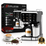 Machine A Café inox Digital 20 Bar '' Café Poudre + Cappuccino '' Schallenge AMB-022CM – آلة قهوة شالنج إينوكس AMB-022CM