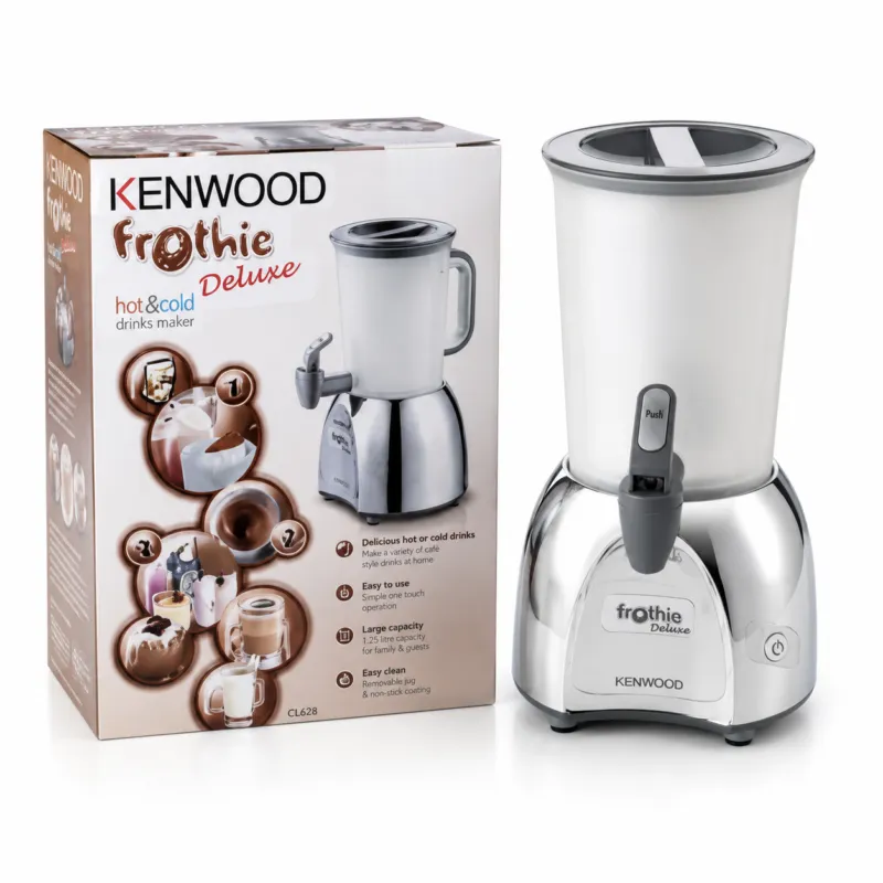 Machine à boissons chaudes et froides Kenwood Frothie Deluxe CL628