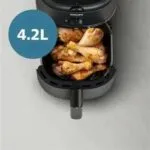 Air fryer Philips série 1000 friteuse sans huile 4.2L 1500W NA 120/00 – قلاية هوائية فيليبس 4.2 لتر 1500 واط