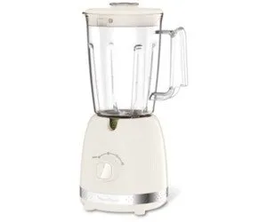 Moulinex Blender Mixeur Soleil 500 W 1.75 L – 2 Vitesses et Turbo avec 6 Lames et Verre doseur 800 ml – Soleil Ivoire LM355A10