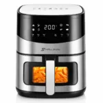 Airfrayer 1500W 6.5L tactile avec fenêtre et 8 programmes Schallenge AMB-37AF – قلاية هوائية شالنج 6.5 لتر 1500 واط AMB-37AF