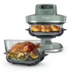 Friteuse sans huile - NINJA - CRISPI PRO - Capacité 5,7 L + 2,3 L - 5 programmes - 2100 W -6 en 1 - AS101DG Vert – قلاية هوائية نينجا 5.7 لتر 2100 واط أخضر AS101DG