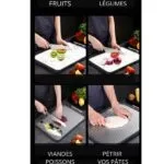planche a découper la viandes ,poissons ,fruits ,légumes ,pétrir vos pâtes Double face – أدوات المطبخ