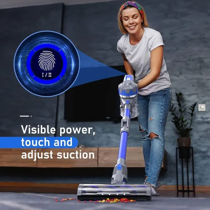 Aspirateur Balai flex Sans Fil 2-en-1 avec Écran Tactile Aspirateur Sans Fil Multismart MS-VC3012