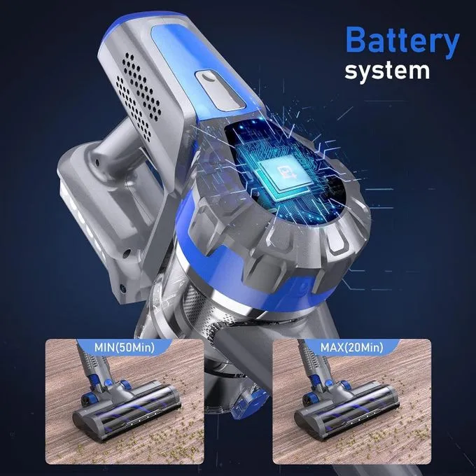 Aspirateur Balai flex Sans Fil 2-en-1 avec Écran Tactile Aspirateur Sans Fil Multismart MS-VC3012