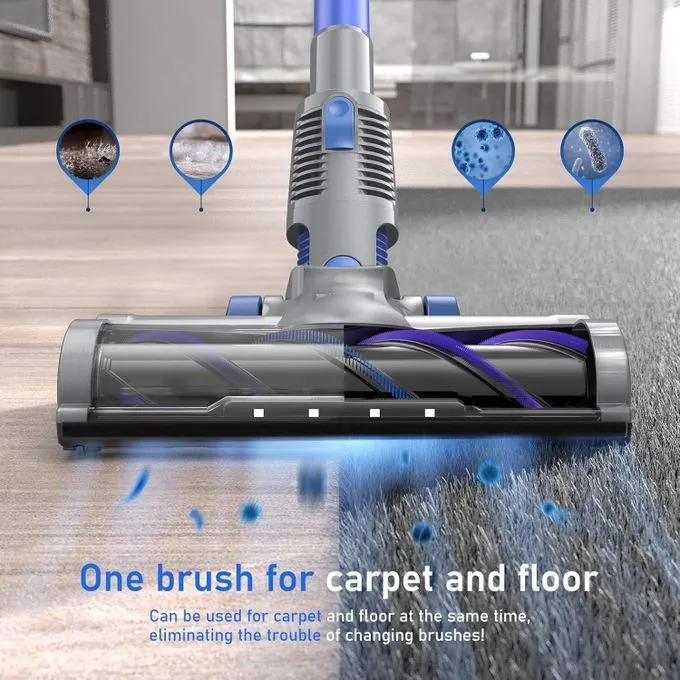 Aspirateur Balai flex Sans Fil 2-en-1 avec Écran Tactile Aspirateur Sans Fil Multismart MS-VC3012