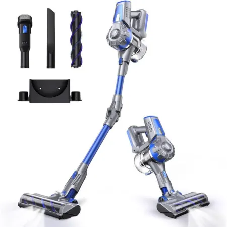 Aspirateur Balai  flex Sans Fil 2-en-1 avec Écran Tactile Aspirateur Sans Fil Multismart MS-VC3012