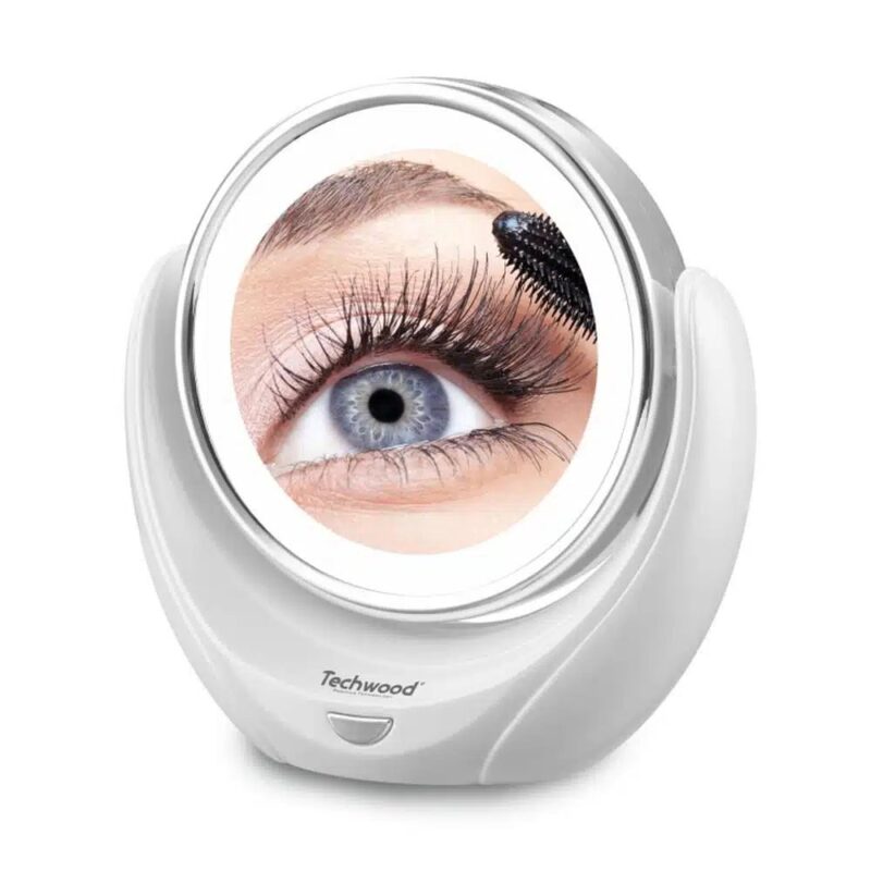 Miroir Lumineux De Maquillage Double Face 360° Techwood TML-2674
