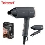 Techwood séche cheveux Pliable 1300W /TSC-1296 – مجفف شعر تيكوود 1300 واط TSC-1296