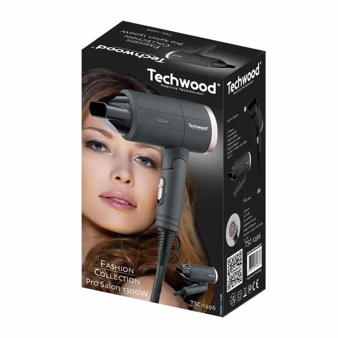 Techwood séche cheveux Pliable 1300W /TSC-1296