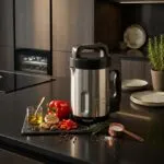 Blender Chauffant 2En1 En Inox Avec 6 Programmes Culinaires 1.6L 1000W Techwood TSM-1656 – خلاط كهربائي تيكوود 1.6 لتر 1000 واط إينوكس TSM-1656