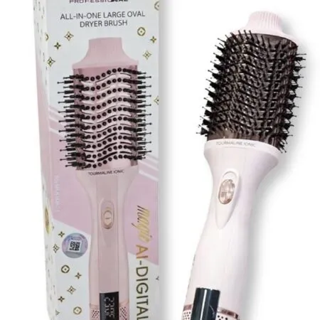 Brosse chauffante Sèche-cheveux multifonctionnel 1800W Enzo EN-4124LE