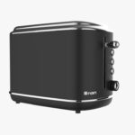 Grille pain NARDI Rétro 1050W Noir 2 tranches NGP220CAN – محمصة خبز ناردي 1050 واط أسود NGP220CAN