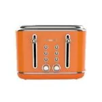 Grille pain NARDI Rétro Orange 2300W 4 tranches NGP420CAO – محمصة خبز ناردي 2300 واط NGP420CAO