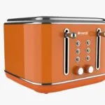 Grille pain NARDI Rétro Orange 2300W 4 tranches NGP420CAO – محمصة خبز ناردي 2300 واط NGP420CAO
