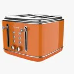 Grille pain NARDI Rétro Orange 2300W 4 tranches NGP420CAO – محمصة خبز ناردي 2300 واط NGP420CAO