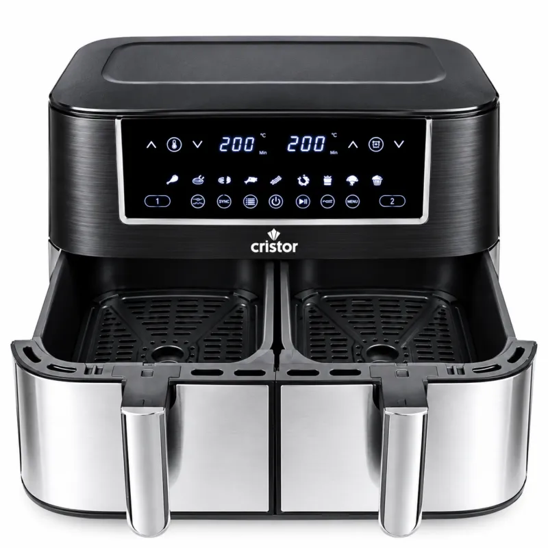 Air Fryer D-BAC Cristor  9L 2570 W  KFA900DTXN Tactil INOX-NOIR