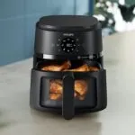 Friteuse À Air Chaud Saine 4.2L 1500W À Technologie RapidAir Philips NA220/09 – قلاية هوائية فيليبس 4.2 لتر 1500 واط NA220