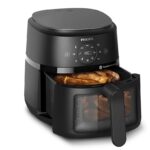 Friteuse À Air Chaud Saine 4.2L 1500W À Technologie RapidAir Philips NA220/09 – قلاية هوائية فيليبس 4.2 لتر 1500 واط NA220