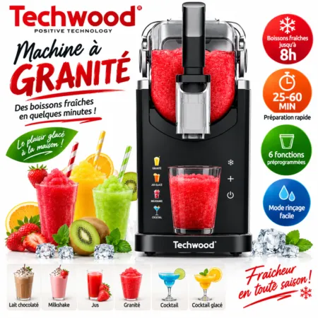 Machine à boissons glacées  Techwood 1.8L Techwood TSLU_2060