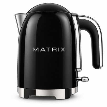 Bouilloire En inox Modele SMEG 2L 2200W Matrix MX-1036 Noir