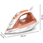 Fer À Repasser À Vapeur 2000W 240mL Avec Chauffe Rapide 30s Et Semelle Céramique Calor FV2C40C0 – مكواة كالور 2000 واط سيراميك FV2C40C0