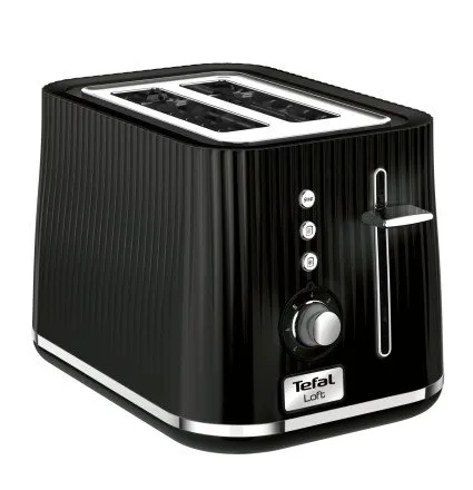 Grille-pain Tefal Loft 2S – 2 fentes Noir TT761838