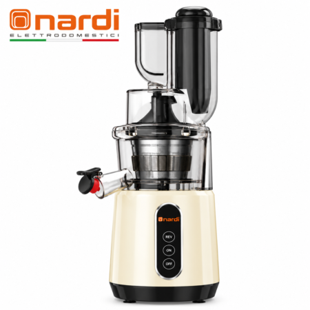 EXTRACTEUR DE JUS NARDI 3FILTRES 240W 55Trmin GOULOTTE XL NJE40C CREME