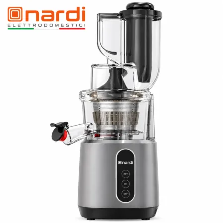 EXTRACTEUR DE JUS NARDI 3FILTRES 240W 55Trmin GOULOTTE XL NJE40G GRIS